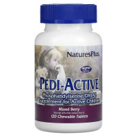 Добавка для Активных Детей (Фосфатидилсерин и DMAE), Natures Plus, 120 Жевательных Таблеток