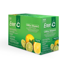 Вітамінний Напій для Підвищення Імунітету, Смак Лимону та Лайму, Vitamin C, Ener-C, 30 пакетиків