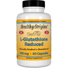 L-Глутатіон 250мг, Setria, Healthy Origins, 60 капсул