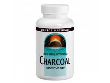 Вугілля 260мг, Source Naturals, 200 капсул