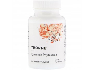 Кверцетин Фітосоми, Quercetin Phytosome, Thorne Research, 60 капсул