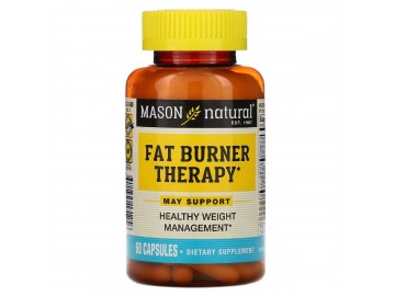 Жироспалювальна терапія, Fat Burner Therapy, Mason Natural, 60 капсул