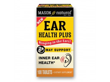 Здоров'я вух Ear Health Plus, Mason Natural, 100 таблеток