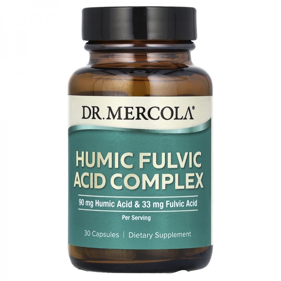 Комплекс гумінових фульвокислот, Humic Fulvic Acid Complex, Dr. Mercola, 30 капсул