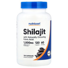 Муміє, 1000 мг, Shilajit, Nutricost, 120 капсул