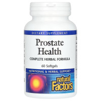 Здоров'я простати, рослинна формула, Prostate Health, Natural Factors, 60 капсул