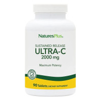 Вітамін С, Ultra-C, 2000мг, Natures Plus, 90 таблеток