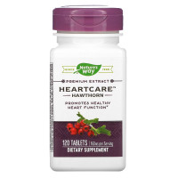 Глид, 80 мг, HeartCare, Боярышник, Nature's Way, 120 таблеток