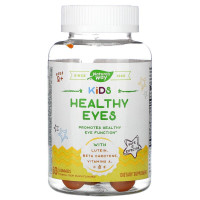 Здоровье глаз для детей от 2 лет, вкус тропических фруктов, Healthy Eyes, Nature's Way, 60 жевательных конфет.