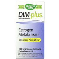 Метаболизм эстрогенов, DIM-plus, Метаболизм эстрогенов, Nature's Way, 120 капсул