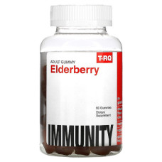 Elderberry, Raspberry flavor, T-RQ, 60 chewable tablets