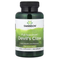 Кіготь Диявола (Гарпагофітум), 500 мг, Full Spectrum Devil's Claw, Swanson, 100 капсул