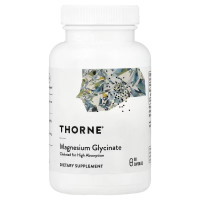 Магній гліцинат, Magnesium Glycinate, Thorne, 90 капсул