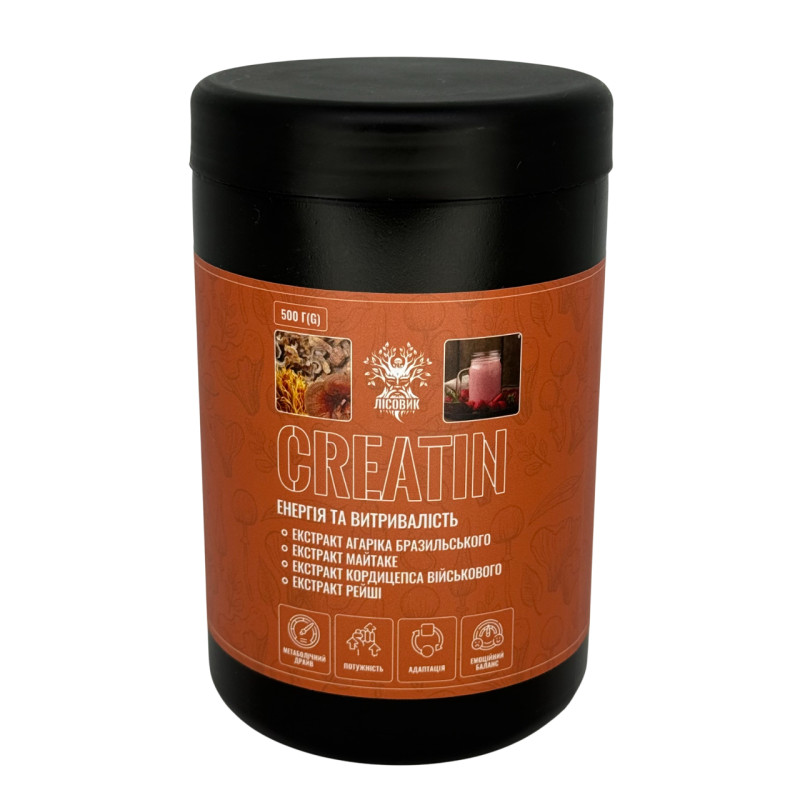 CREATIN коктейль (Энергия и выносливость), "Лесовик", 500 грамм