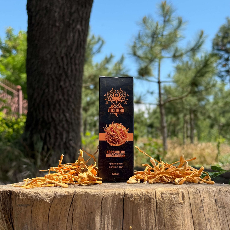 Кордицепс военный (жидкий экстракт), "Лесовик", 50 мл