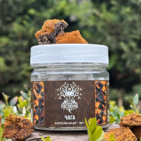 Чага березовая, "Лесовик", 60 капсул по 0.3 г