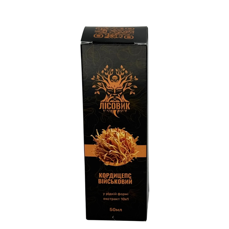 Кордицепс военный (жидкий экстракт), "Лесовик", 50 мл