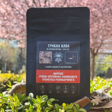 Грибна кава на основі керобу (без кофеїну), "Лісовик", 250 грам