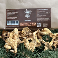 Лисичка настоящая, целые плодовые тела, "Лесовик", 50 грамм
