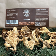 Лисичка справжня, цілі плодові тіла, "Лісовик", 50 грам