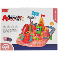 Трек з перешкодами "Adventure Set" (рожевий)