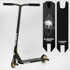 Самокат трюковий "Best Scooter" Warrior, HIC-система, ПЕГИ, алюмінієвий диск та дека, колеса PU, d=120 мм, ширина керма 58 см