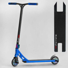 Самокат трюковий "Best Scoote" (HIC-система, ПЕГИ, алюмінієвий диск та дека, колеса PU, d=120 мм, ширина керма 58 см)