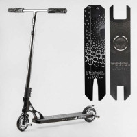 Самокат трюковый "Best Scooter. Portal" (HIC-система, ПЕГИ, алюминиевый диск и дека, колеса PU, d=120 мм, ширина руля 58 см)