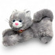 Игрушка мягкая "Кот Кис" 30 см (Серый)
