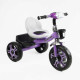 Велосипед 3-х колесный BS-27102 Best Trike (1) колеса EVA переднее 12”, заднее 10”, стальная рама, фара с музыкой и светом, корзина, в коробке