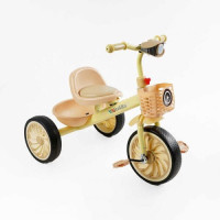 Велосипед 3-х колесный BS-33260 Best Trike (1) колеса EVA переднее 12”, заднее 10”, стальная рама, УКР. ВЗУЧИВАНИЕ, свет, 2 корзины, в коробке