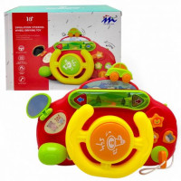 Интерактивная игрушка "Руль", (красный)