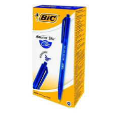 Набор автоматических шариковых ручек BIC Round Stic Clic, 20 шт.
