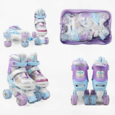 Ролики, розмір 33-35 (Фіолетовий)