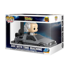 Игровая фигурка Funko POP! Rides серии Назад в будущее - Док в машине времени