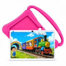 Планшет 4/32 GB памяти, игры, камера, Wi-Fi, Bluetooth, защитная пленка, стилус, чехол (РОЗОВЫЙ)