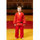 Червоне дитяче кімоно для хлопчиків, грепплінг, TM BUDOGI, зріст 150 см, щільність 350 гр/м.кв.