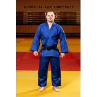 Синє кімоно для хлопців/чоловіків, дзюдо, TM BUDOGI серія PRO, зріст 180 см, щільність 650 гр/м.кв.