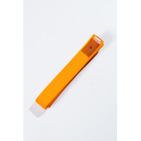 Помаранчевий/оранжевий пояс для дзюдо ТМ BUDOGI, серія ADVANCED, довжина 220 см