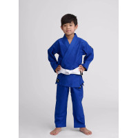 Синє дитяче кімоно для дзюдо IPPON GEAR FUTURE 2, Зріст 110 см, Щільність: 335 г/м², Бавовна, Поліестер