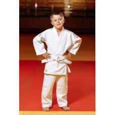 Кімоно для дзюдо біле, TM "Kintayo" Yuko, 150 зріст, щільність 450 гр/м.кв.