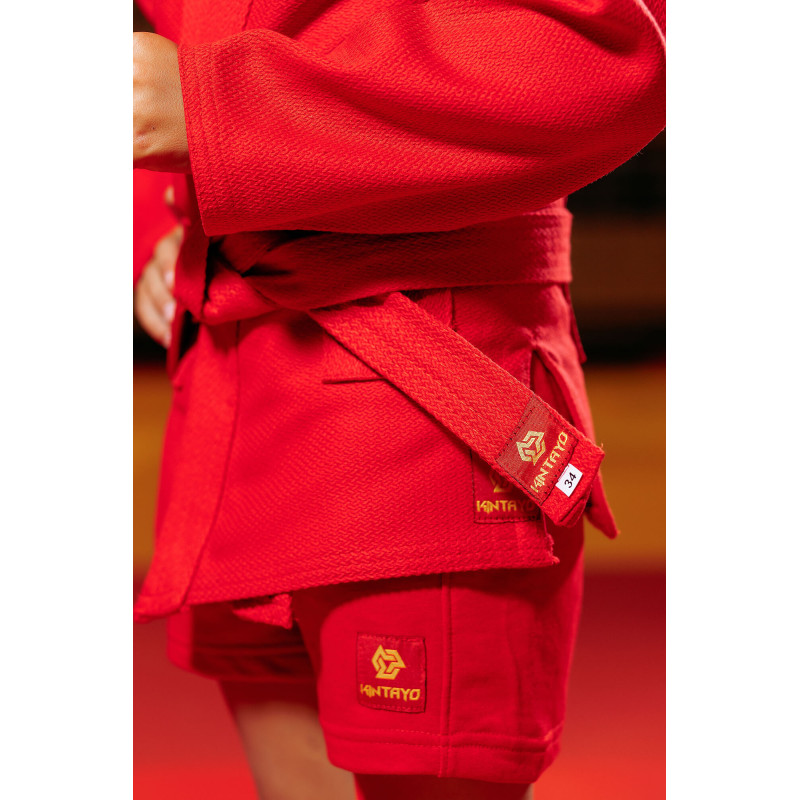 Форма для самбо (самбовка) червона TM "Kintayo", 135 зріст, щільність 550 гр/м.кв.