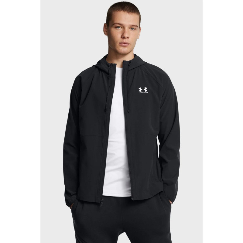 Вітровка чоловіча Under Armour Vibe Woven Jacket Black (6003001-001)