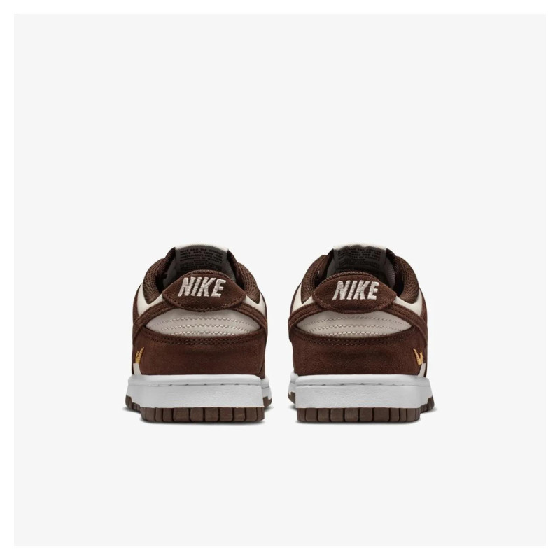 Кросівки жіночі Nike Dunk Low Orewood Mini Swoosh Brown/White (IO4244-102)