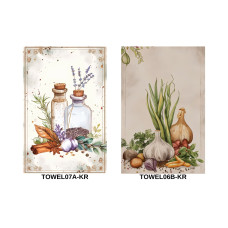 Набір з 2 шт. кухонних рушників "Kitchen Spices" SET TOWELS-06