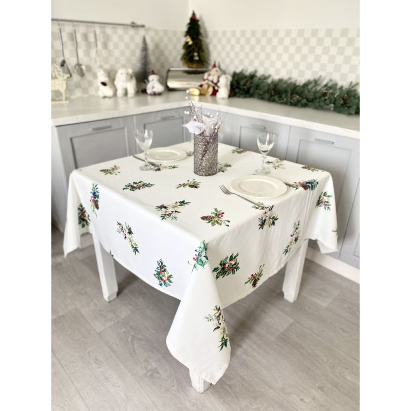 Скатертина з водовідштовхуючим покриттям NAVIDAD105