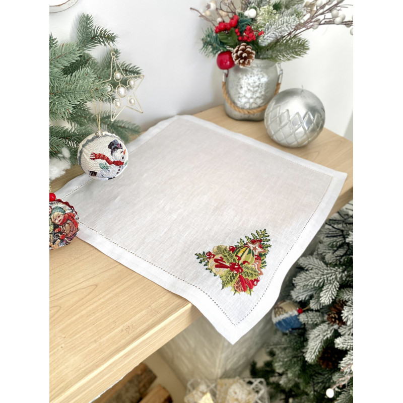 Серветка з вишивкою XMAS DECOR