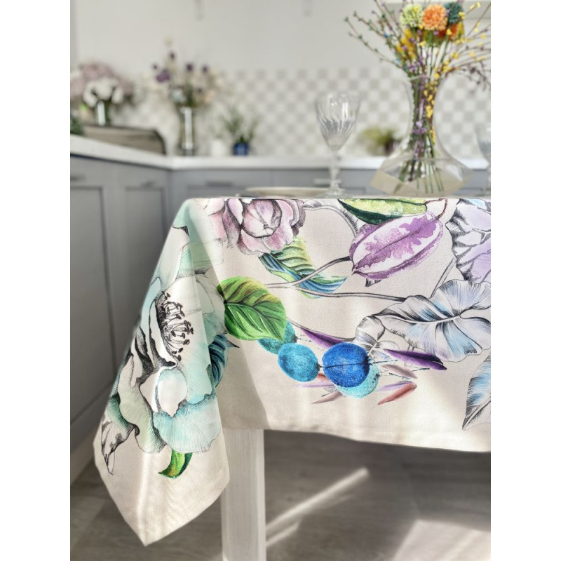 Скатертина з водовідштовхуючим покриттям MANTEL LICHI