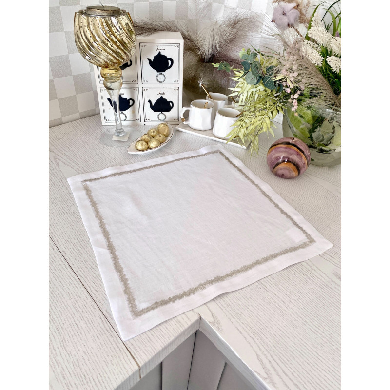 Серветка з вишивкою SILVER