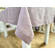 Скатертина лляна з мережкою SKLM35